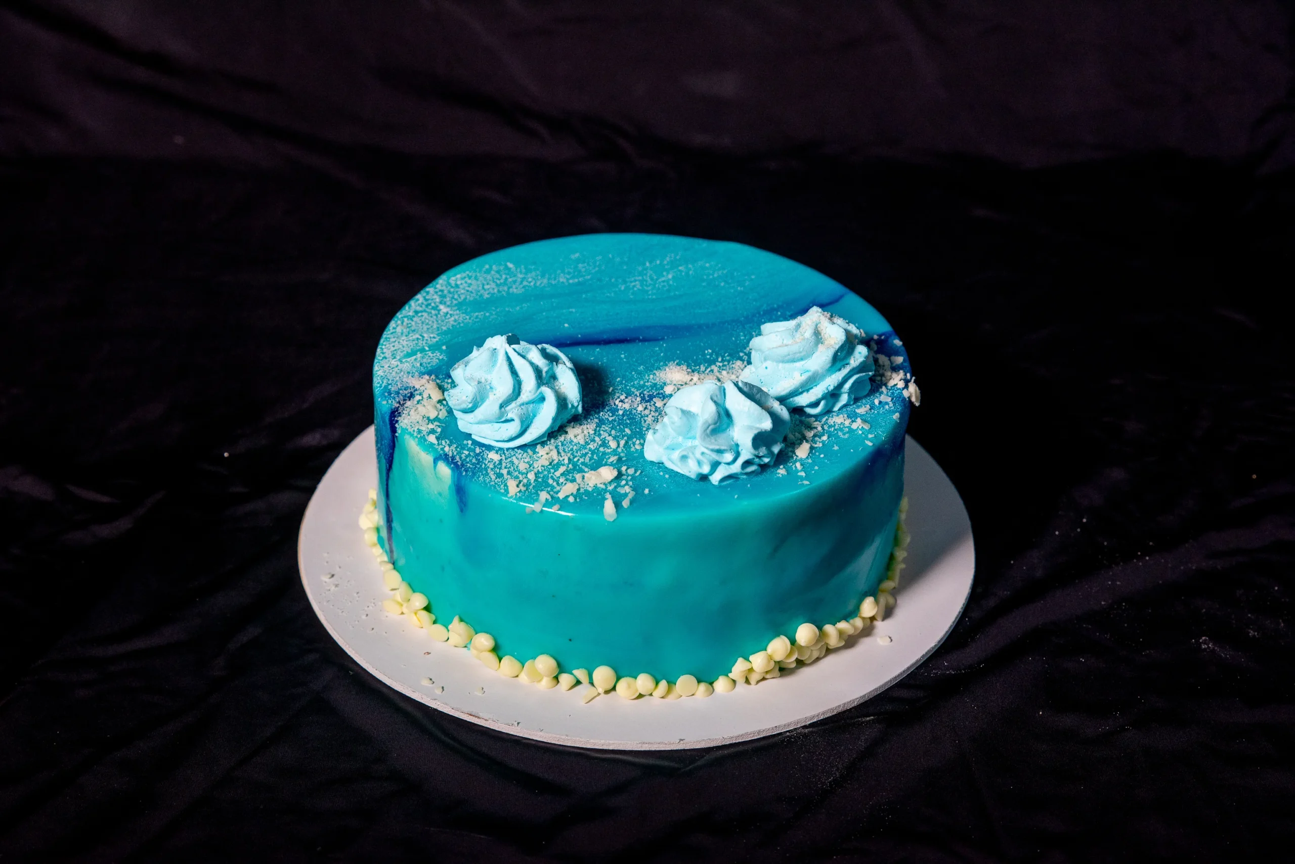 Blueberry Glace Cake